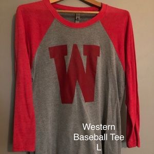 Western Kentucky University baseball tee